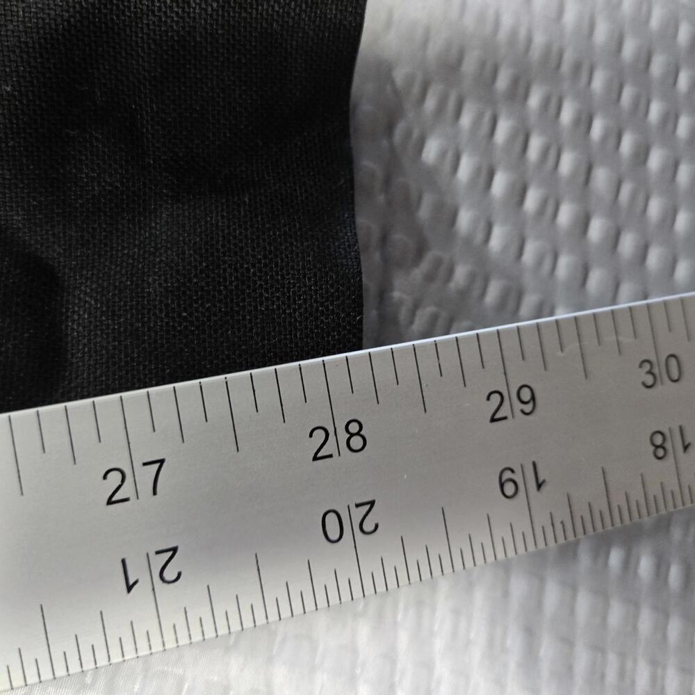 Tommy Bahama 100% Silk Pleated Dress Pants Men's 36 Black Luxury Relaxed Chino - Picture 7 of 8